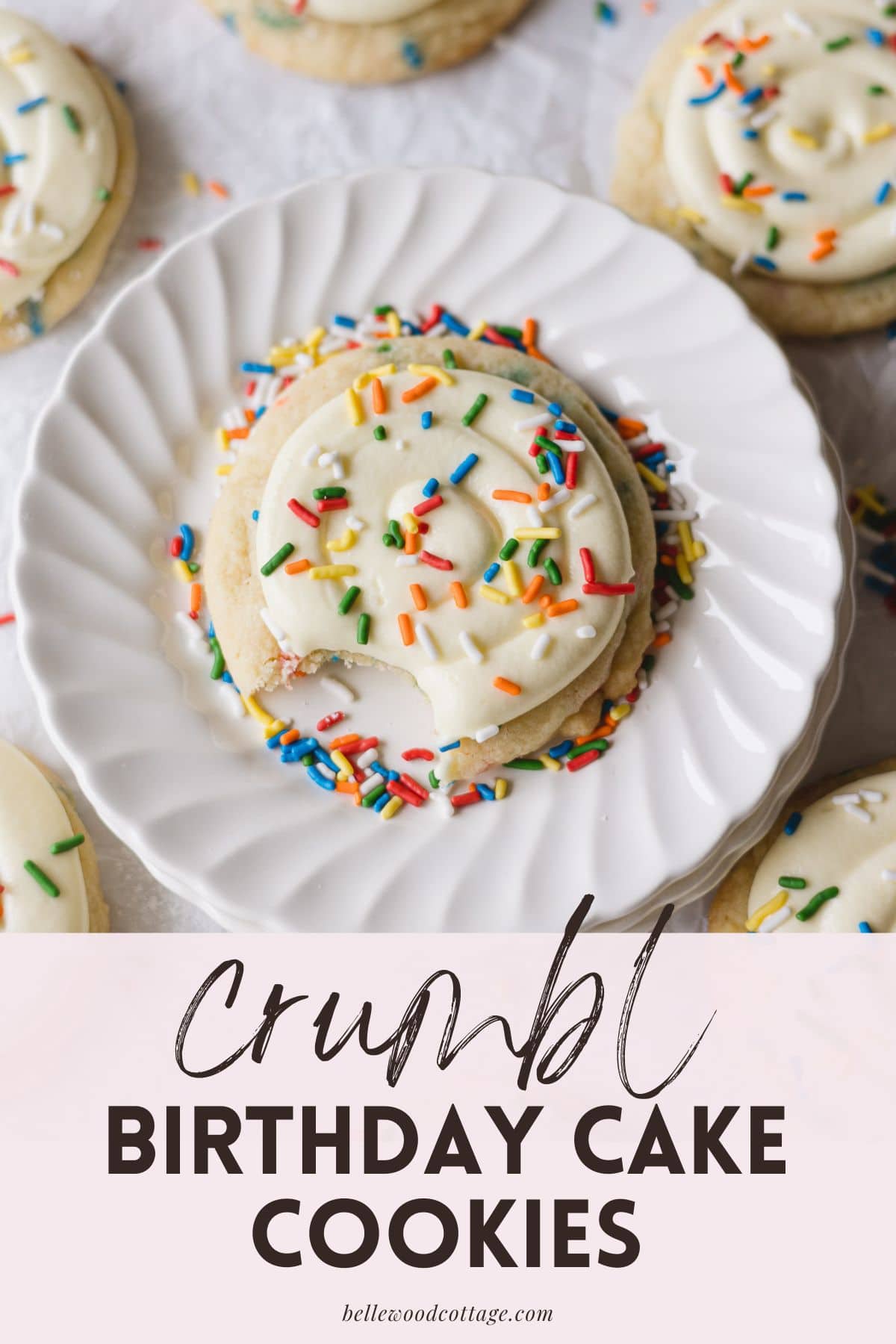 Crumbl Birthday Cookie