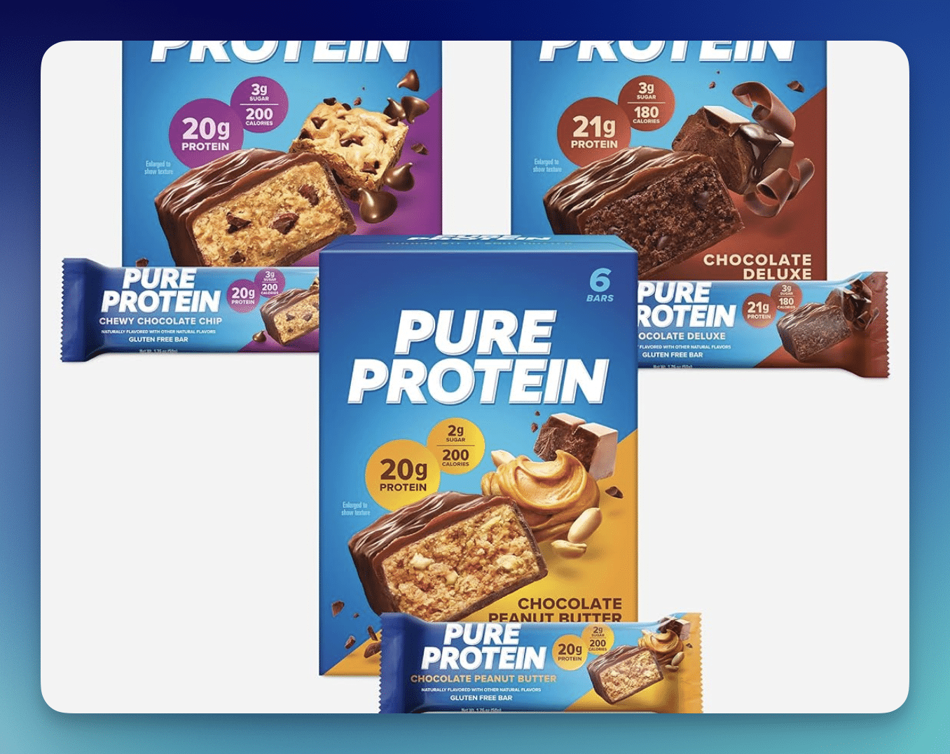 Amazon: Pure Protein Bars 18-Count Variety – Only $16.12