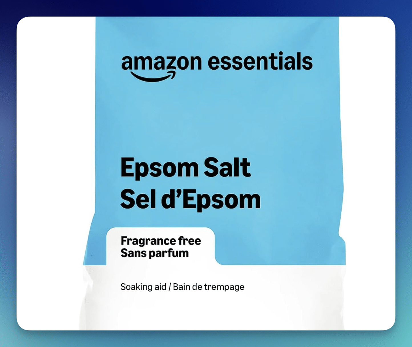 Amazon: Amazon Essentials Epsom Salt Soak 3lb Bag – Only $2.68