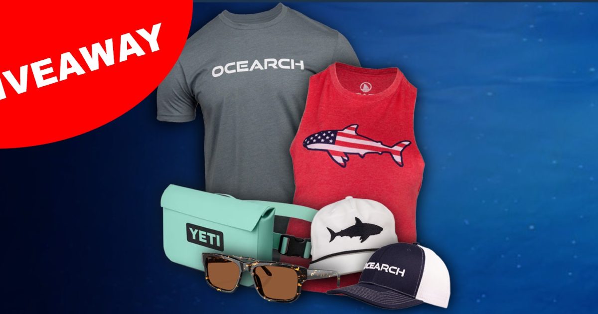 Swag Box of Goodies for 100 Winners! Tumbler, Lunchbox, Sunglasses, Shirt & Hat from OCEARCH