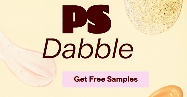 FREE Product Samples from PopSugar Dabble