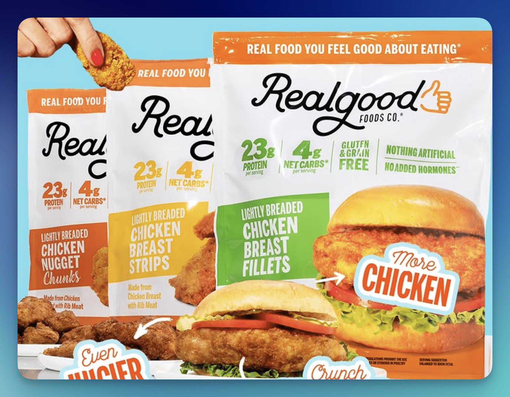 FREE Real Good Foods Chicken Product Coupon