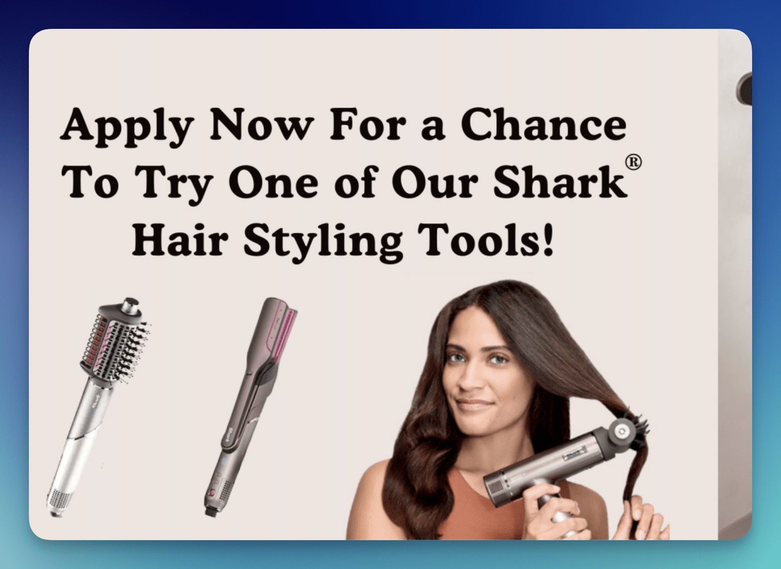 Possible FREE Shark Hair Styling Tools