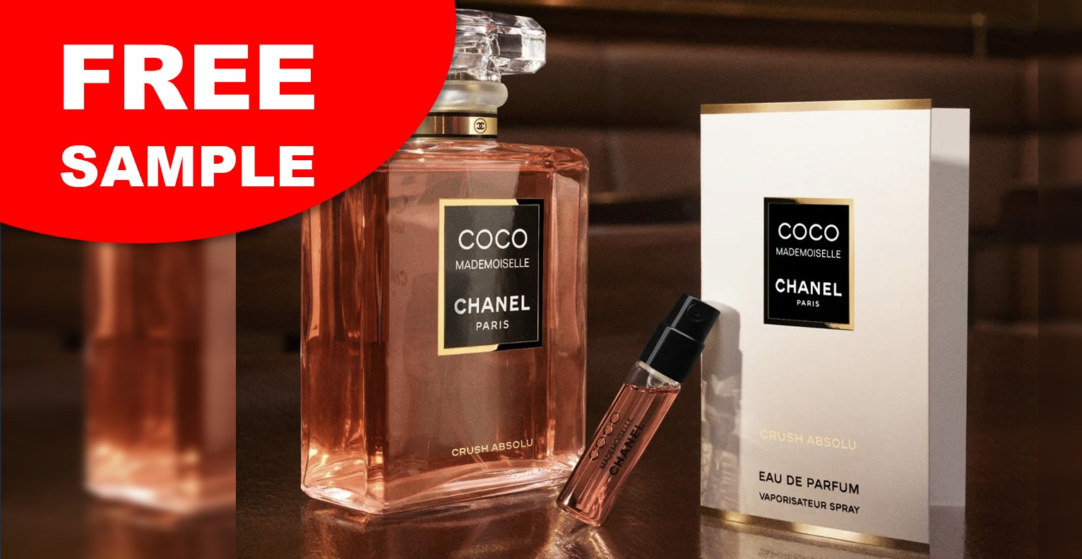 FREE Chanel Coco Mademoiselle Crush Absolu Perfume Sample