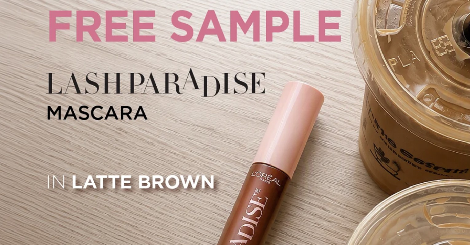 FREE L’Oréal Paris Lash Paradise Mascara Sample