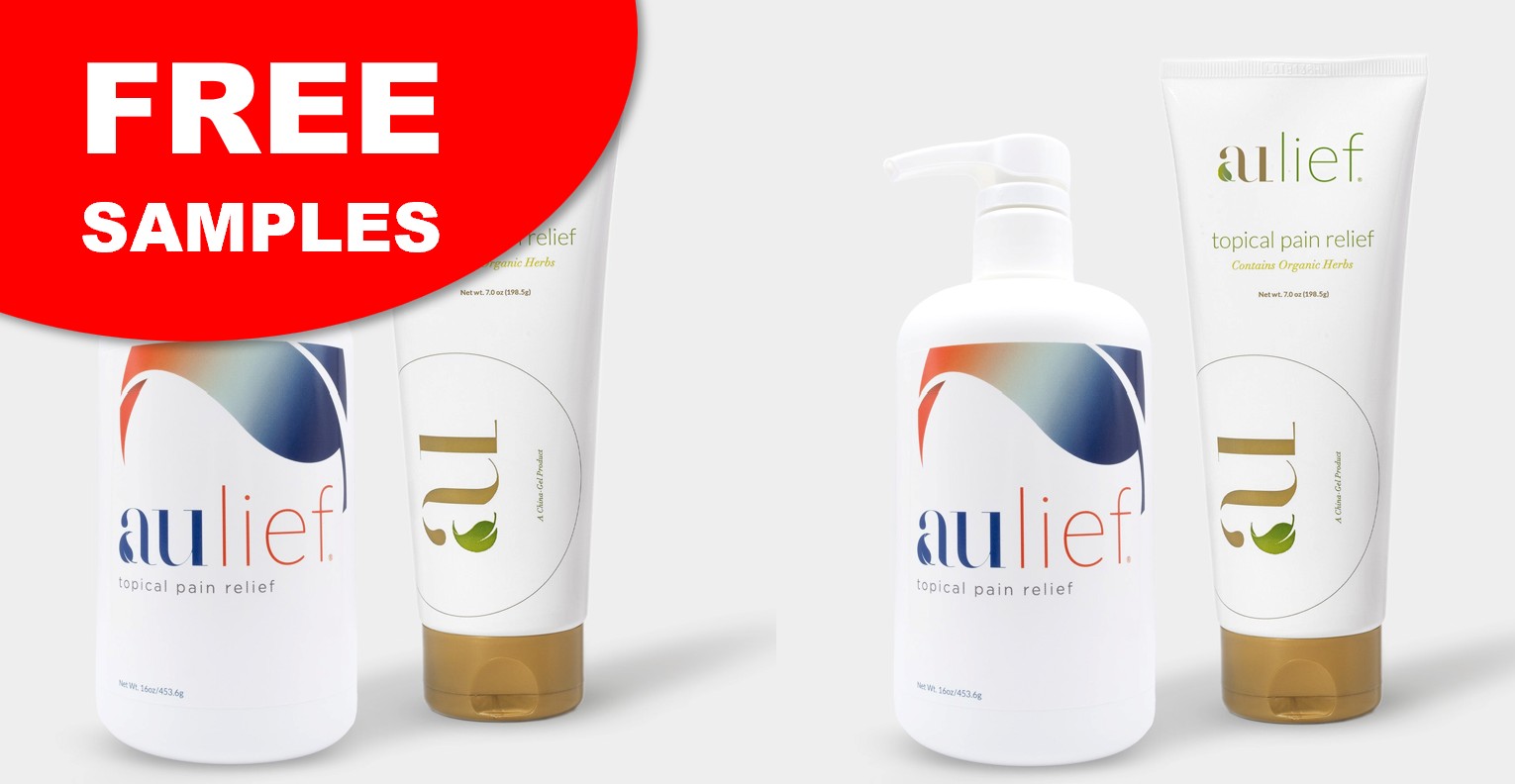 FREE Aulief & Aulief Gold Topical Pain Relief Sample Kit
