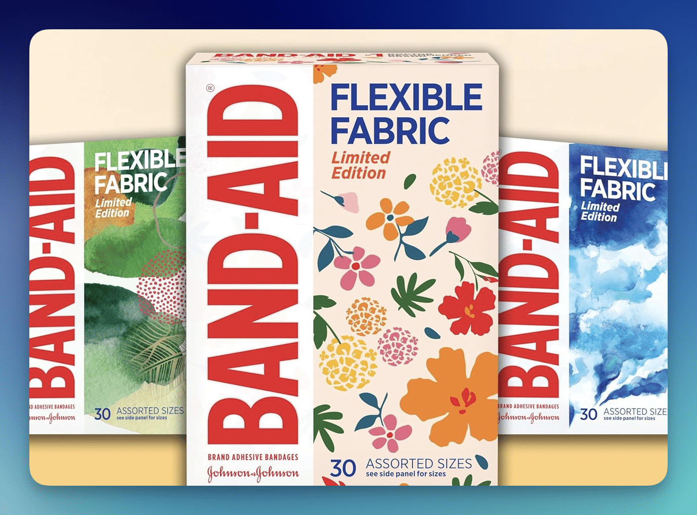 Amazon: Band-Aid Wildflower Bandages 30-Count – Only $1.40