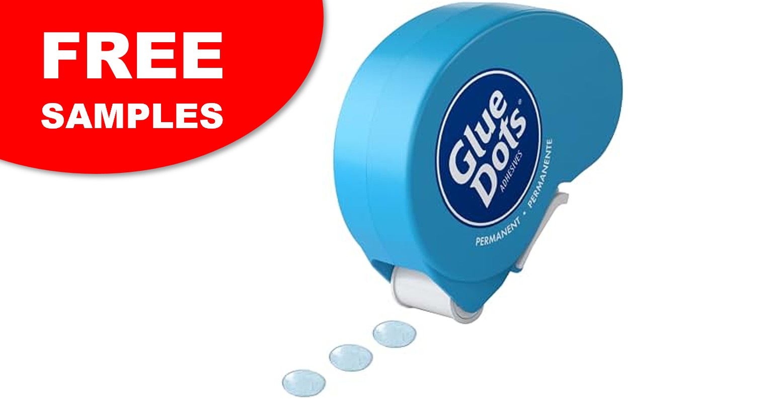 FREE Glue Dots Adhesive Samples