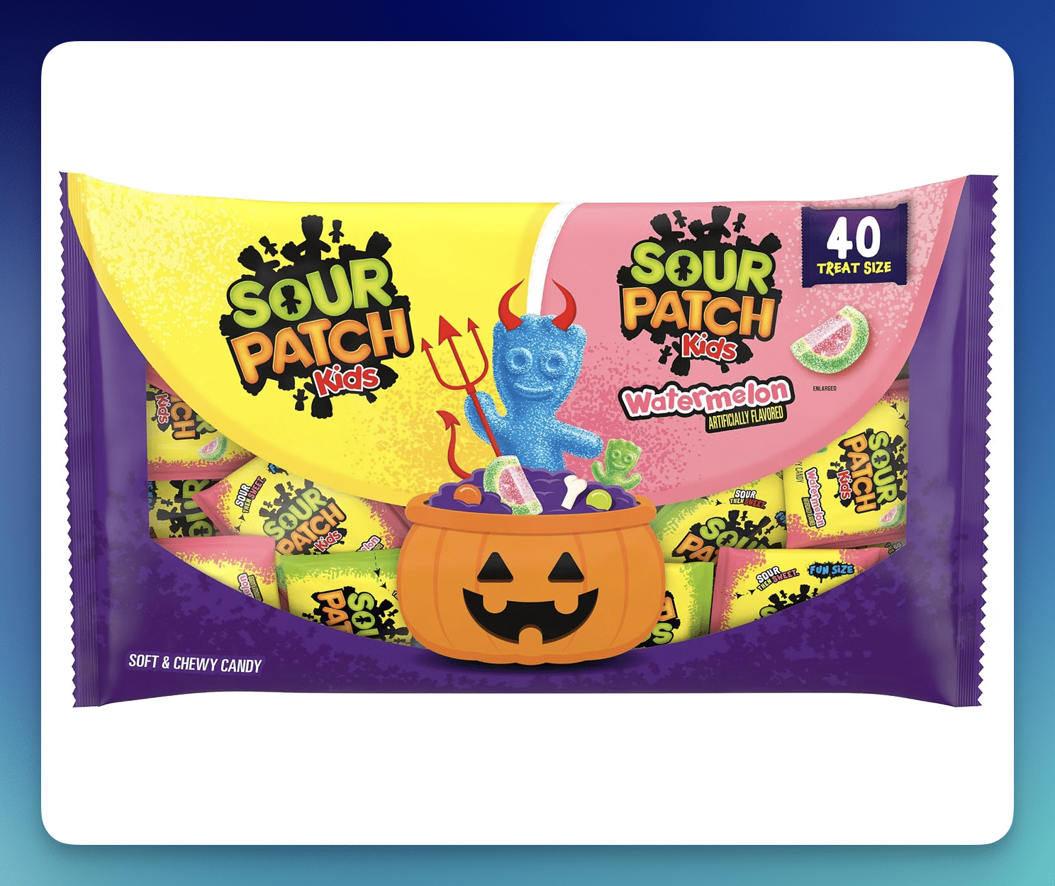 Amazon: Sour Patch Kids Halloween Candy 40-Count – Only $4.09