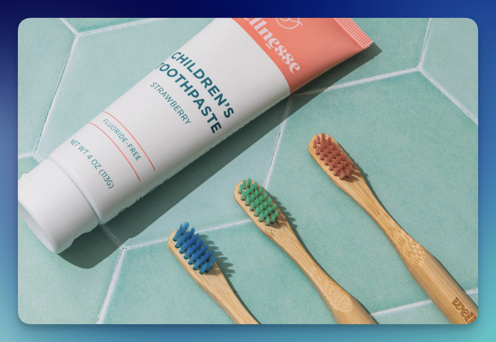 FREE Wellnesse Bamboo Toothbrush