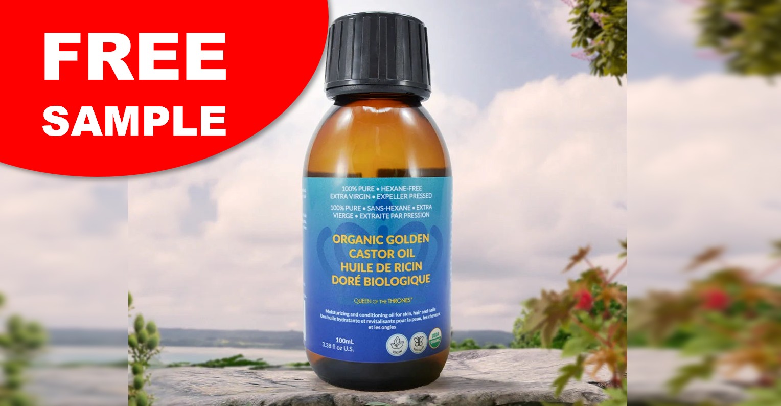 FREE Organic Castor Oil Sample from Queen of The Thrones