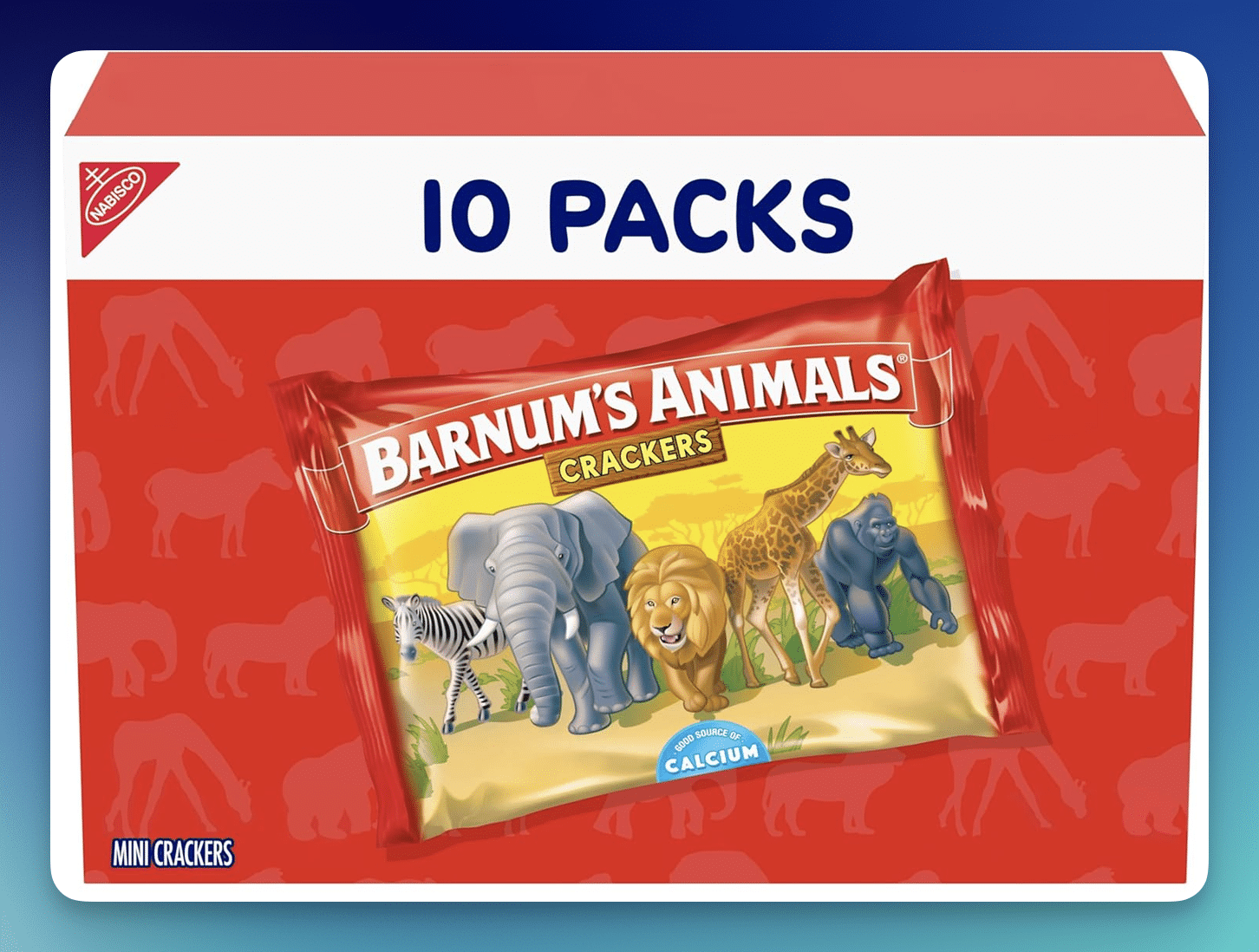 Amazon: Barnum’s Animals Crackers 10-Pack – Only $3.18