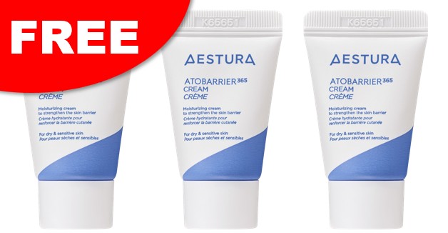 FREE Aestura ATOBARRIER365 Cream Sample