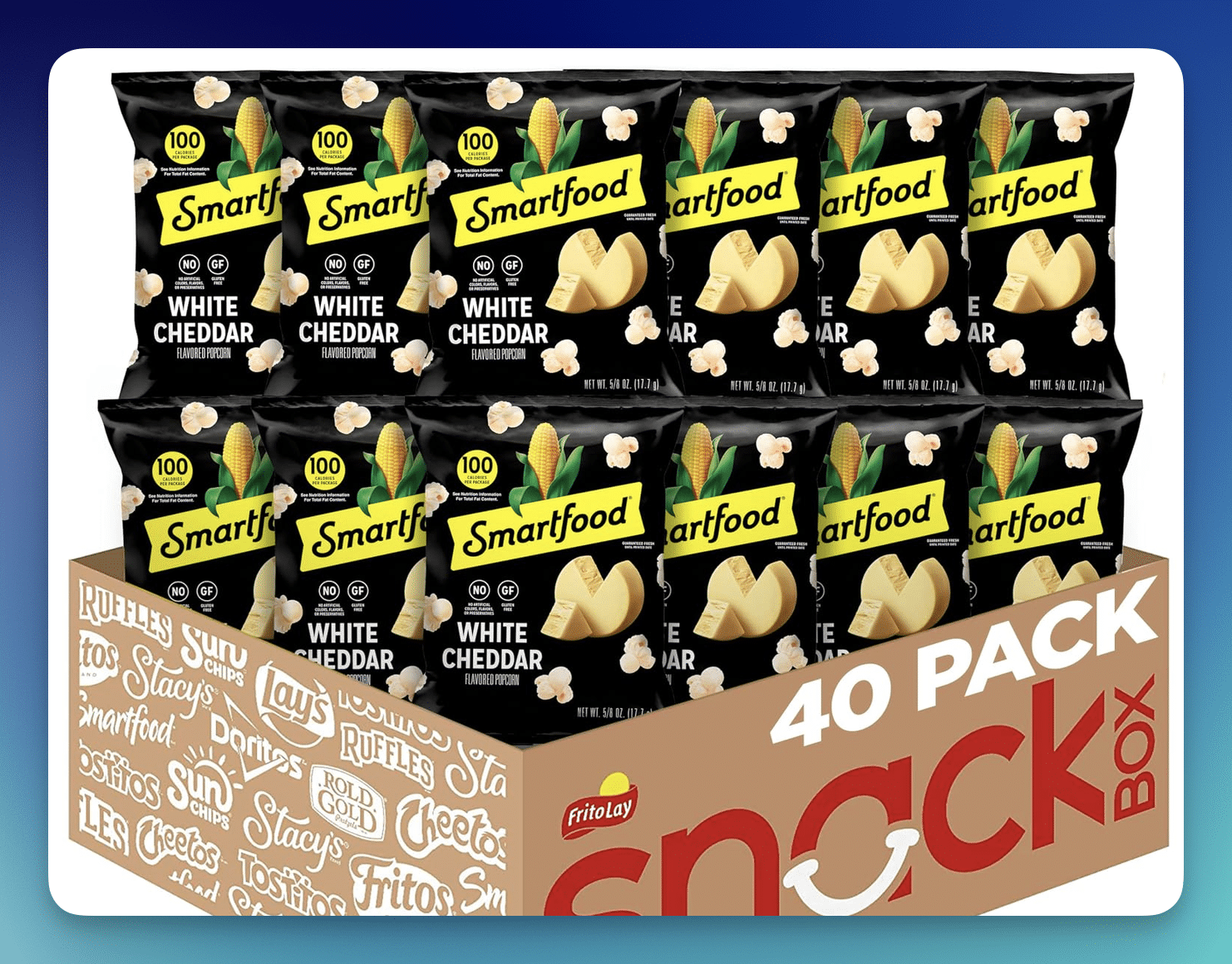 Amazon: Smartfood Popcorn 40-Count – Only $13.30