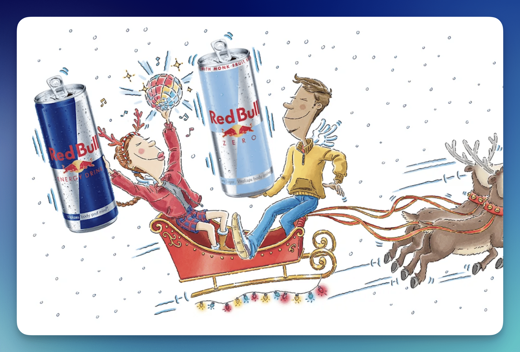 FREE Can of Red Bull Festive Edition (October 26)
