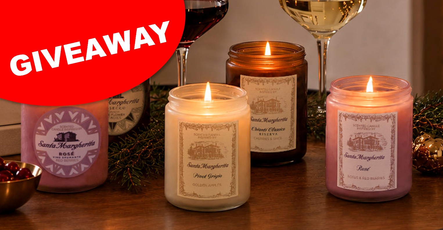 Win a Set of 5 Santa Margherita Candles (725 Winners!)