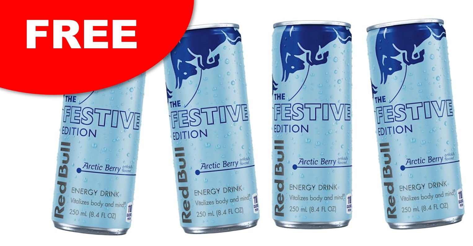 FREE Red Bull Festive Edition
