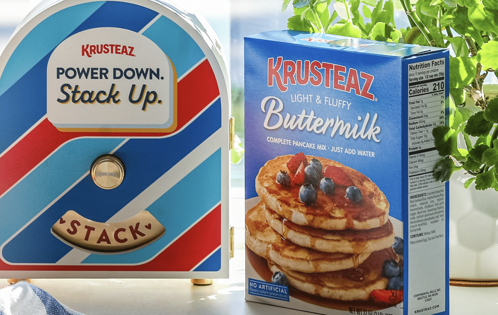 FREE Krusteaz Pancake Pause Box (October 15)