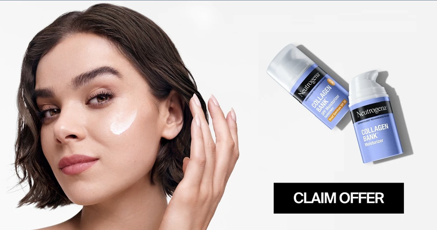 FREE Neutrogena Collagen Bank Moisturizer & SPF Moisturizer Sample