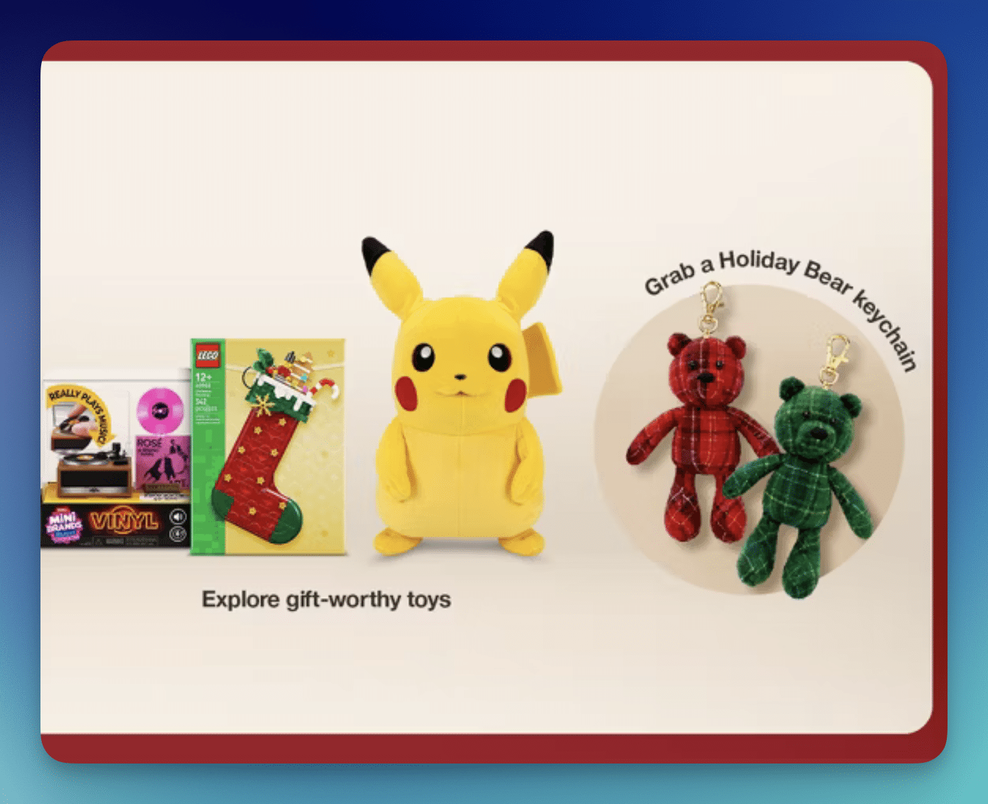 Target: FREE Holiday Kick Off Event + FREE Bear Keychain (November 7)