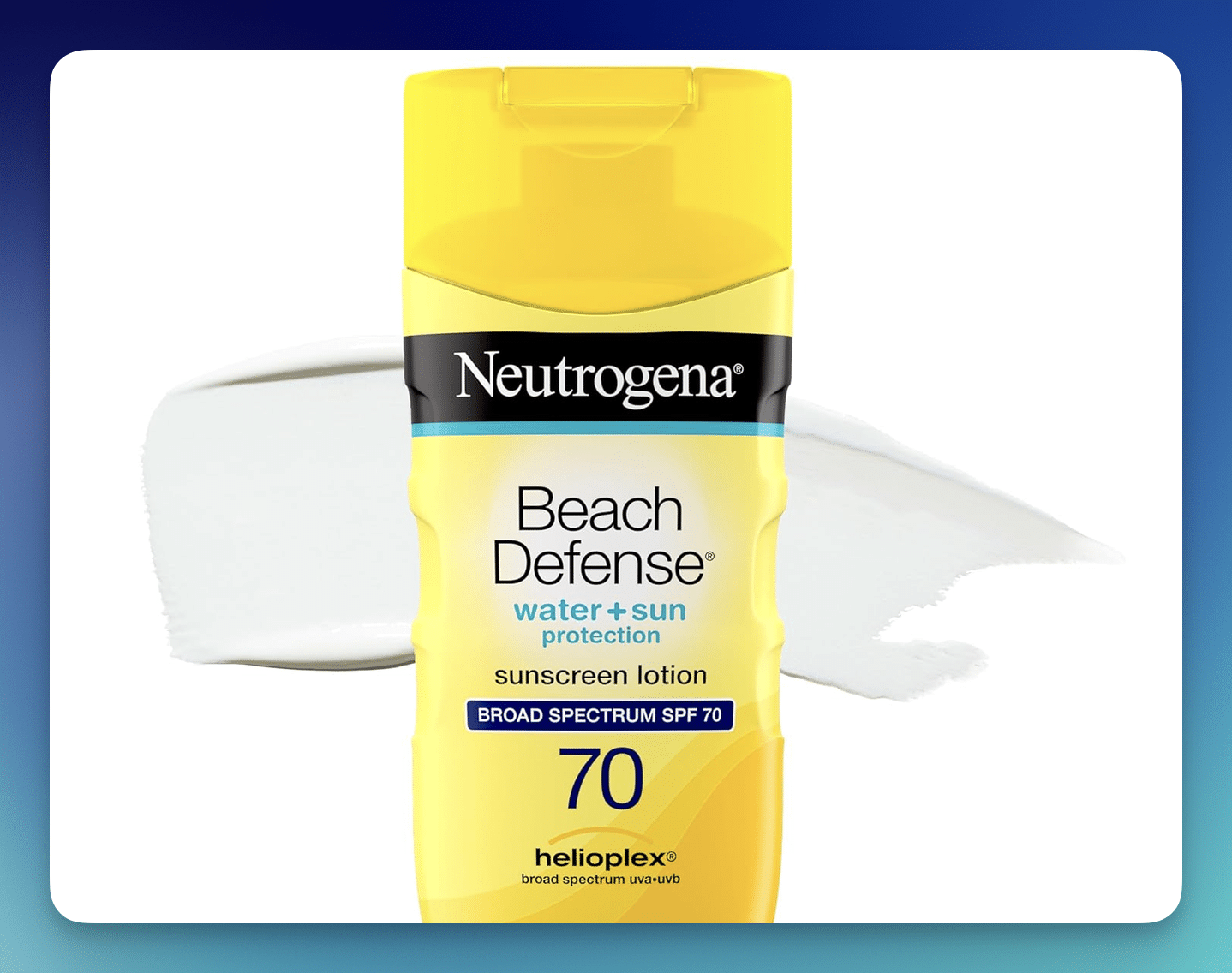 Amazon: Neutrogena Beach Defense Sunscreen SPF 70 – Only $4.88