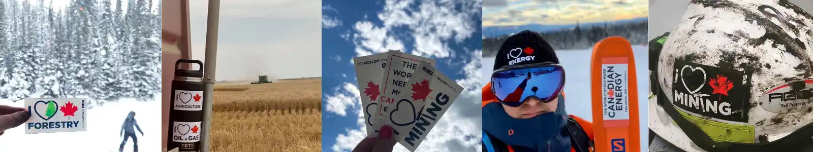 Free Canada Action Stickers