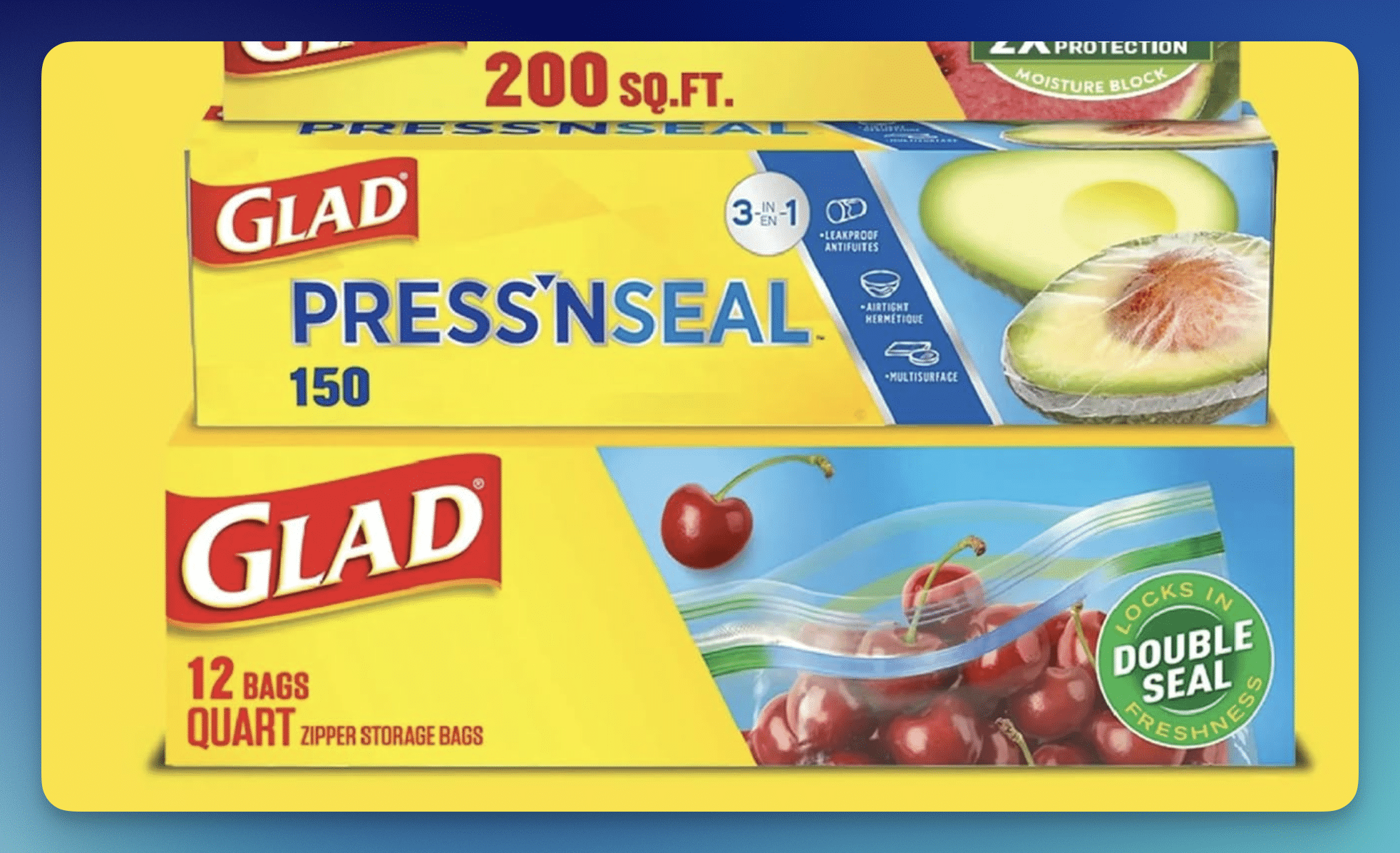 Amazon: Glad Press’n Seal Food Wrap 70-Foot Roll – Only $2.84