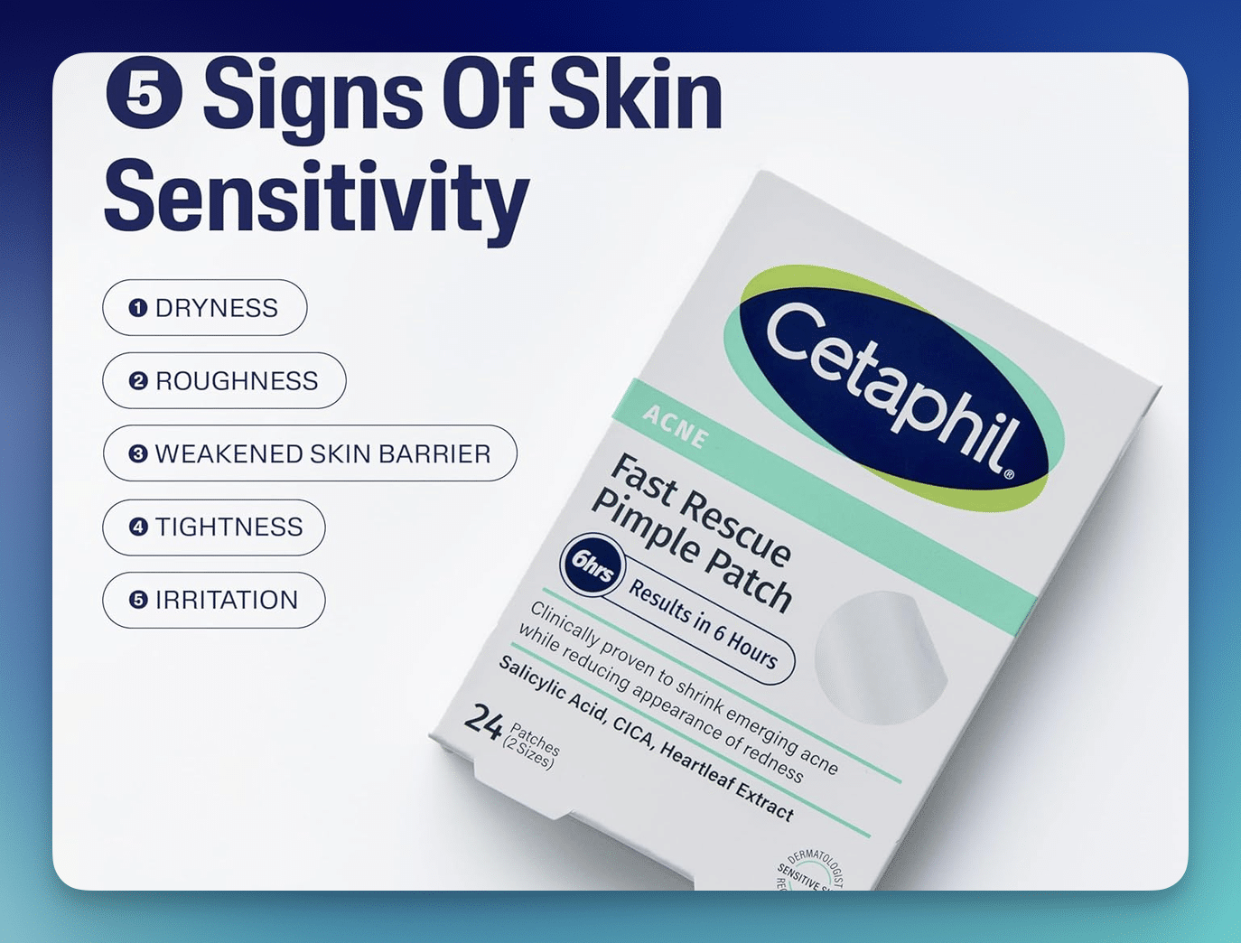Amazon: Cetaphil Pimple Patches 24-Count – Only $3.69