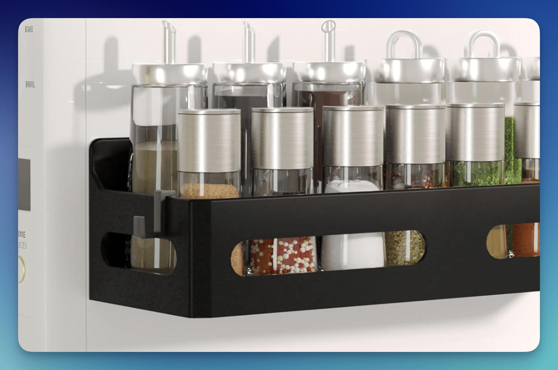 Amazon: Magnetic Spice Rack 4-Pack – Only $9.99