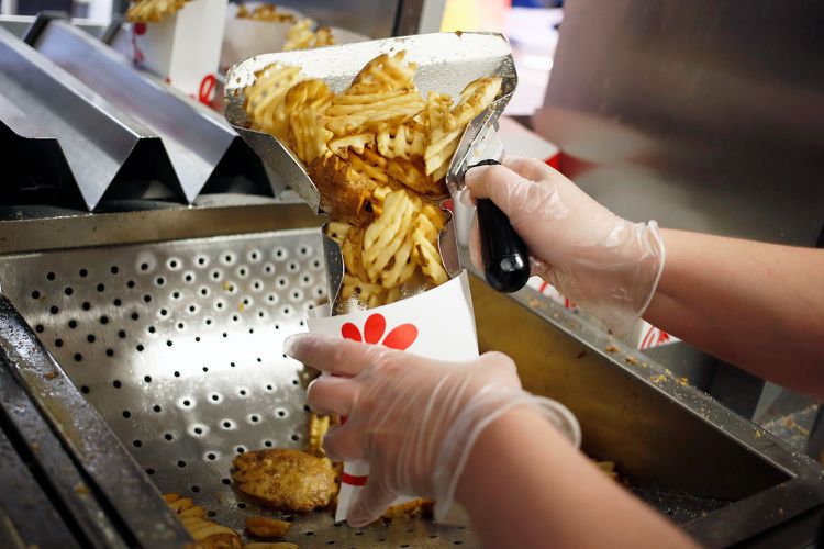 Free Chick-fil-A Medium Waffle Fries