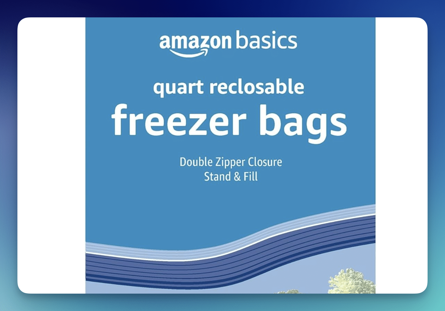 Amazon: Amazon Basics Quart Freezer Bags 120-Count – Only $5.41