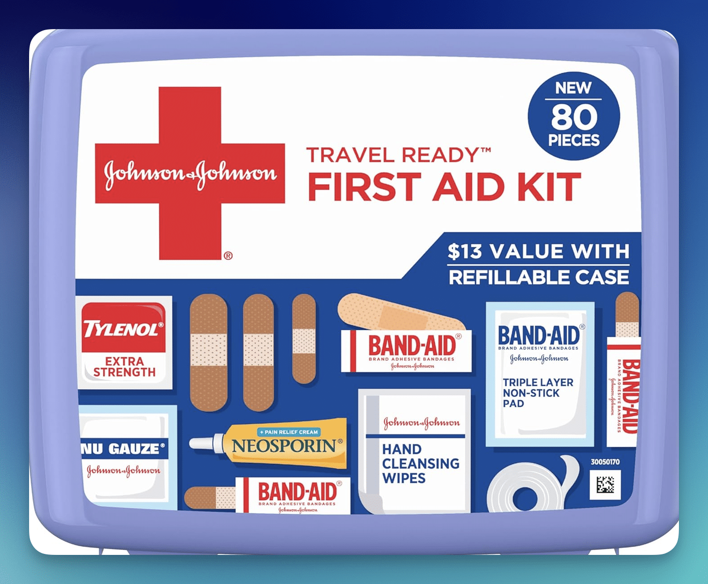 Amazon: Band-Aid 80-Piece First Aid Kit – Only $6.04
