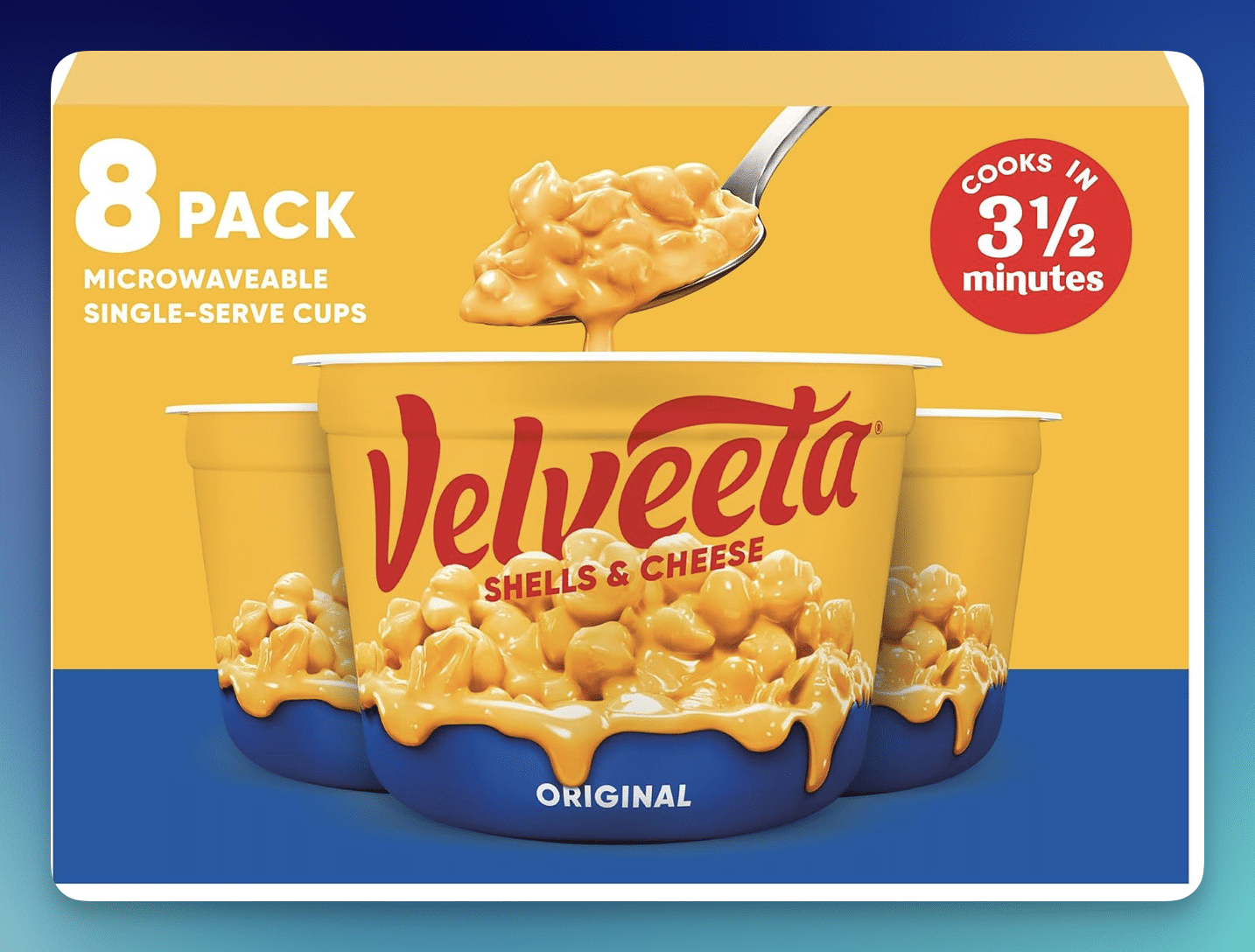 Amazon: Velveeta Shells & Cheese Cups 8-Pack – Only $6.28