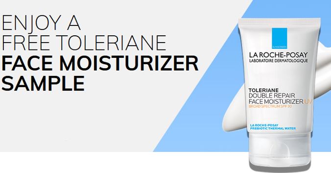 FREE La Roche-Posay Toleriane Double Repair Face Moisturizer Sample