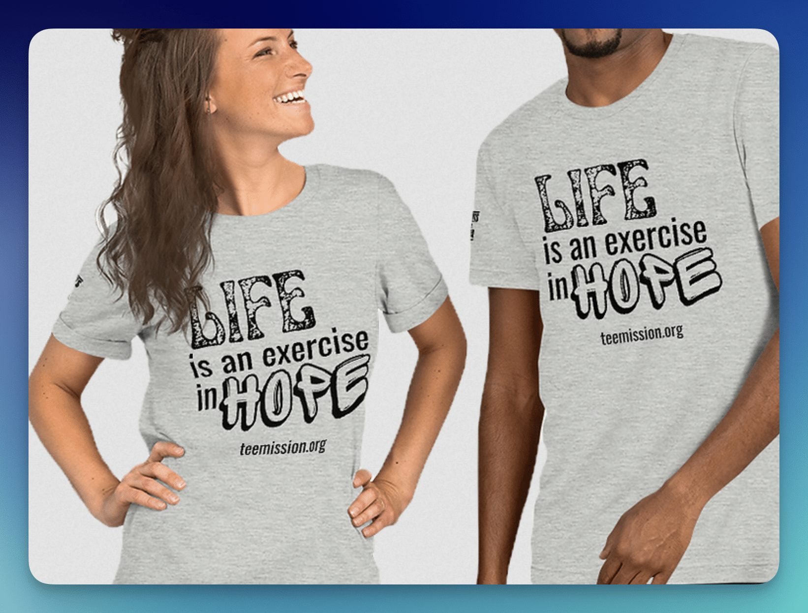 FREE T-Shirts on a Mission Tee