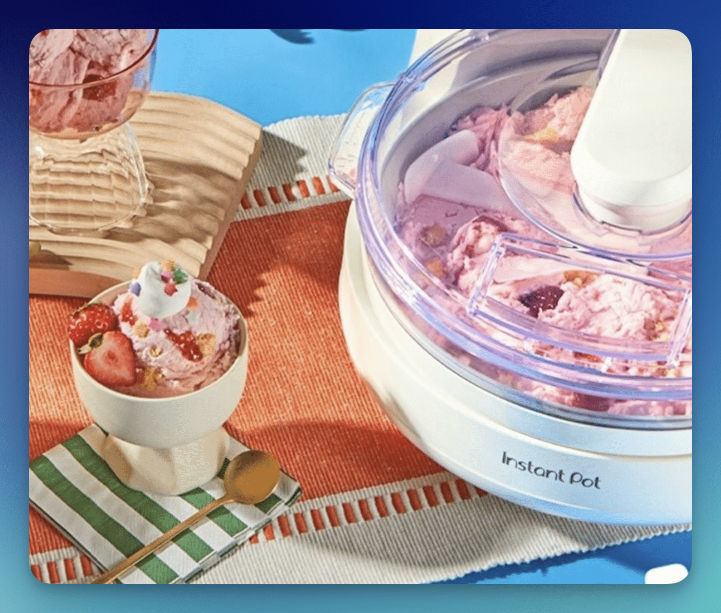 InstantChill “Ice Cream Maker” Instagram Giveaway