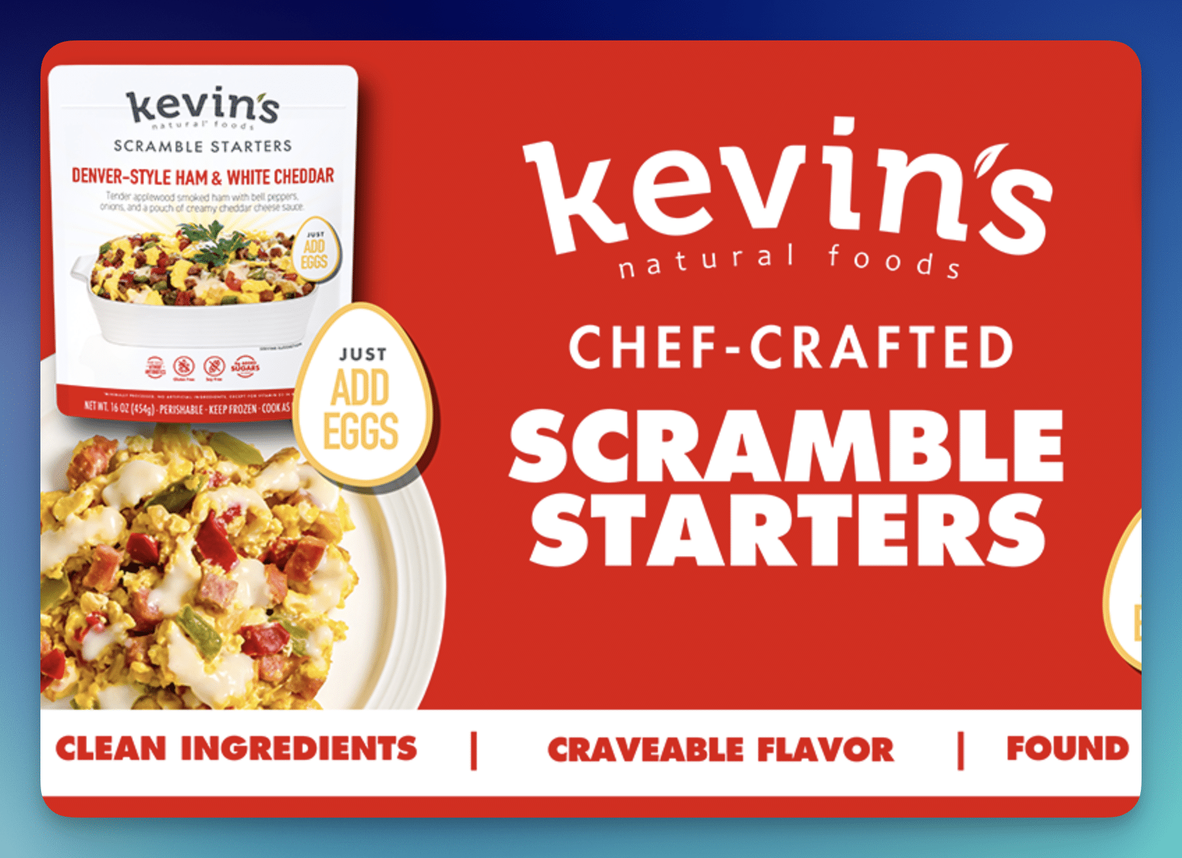 Possible FREE Kevin’s Natural Foods Breakfast TryaBox