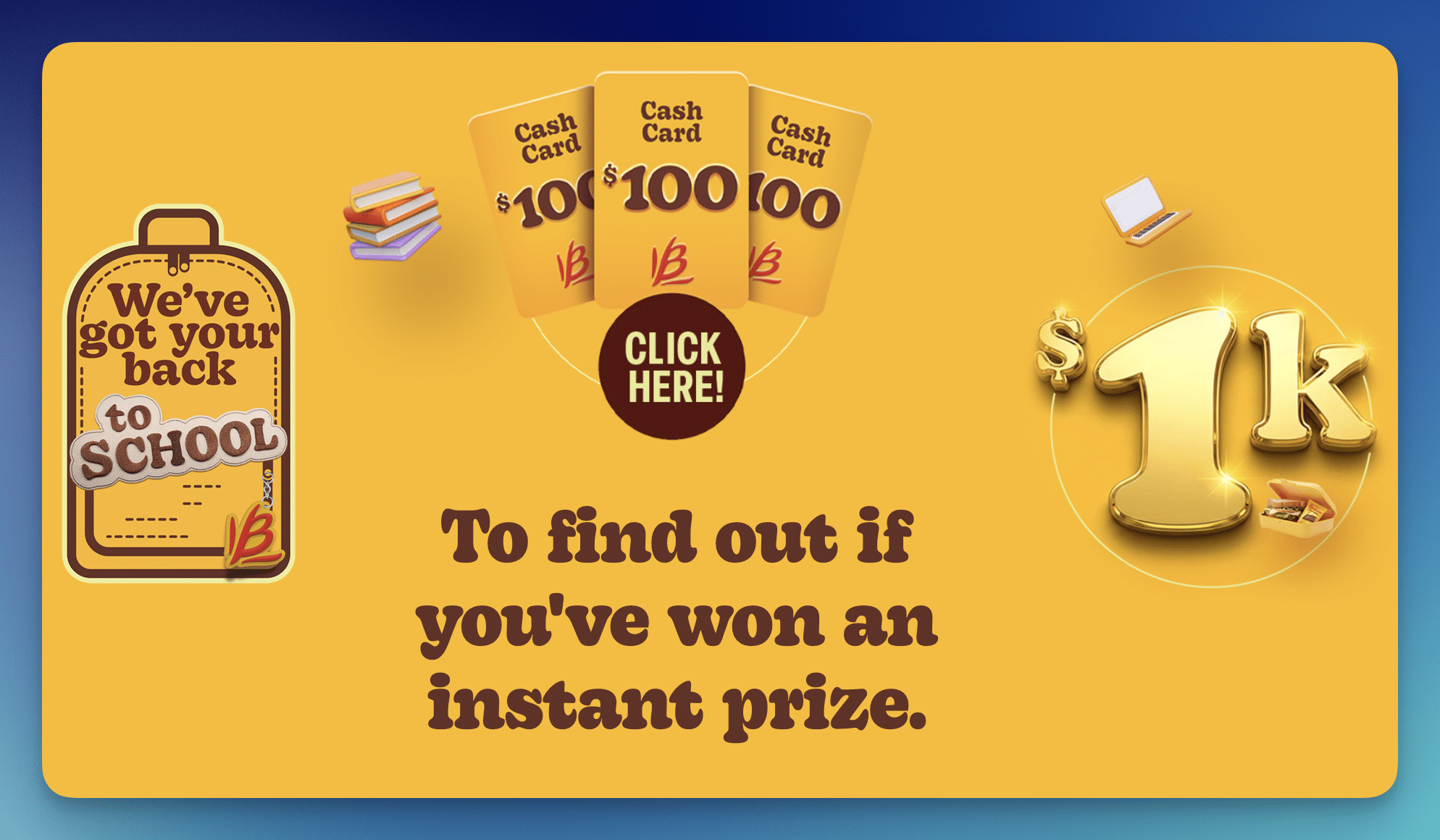 Bauducco “Back to School” Instant Win Game (129 Winners)