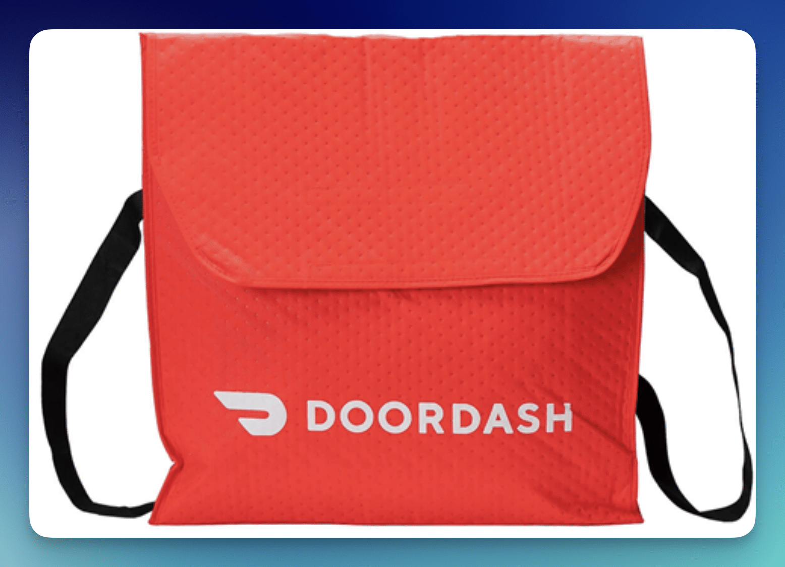 FREE DoorDash Pizza Bag