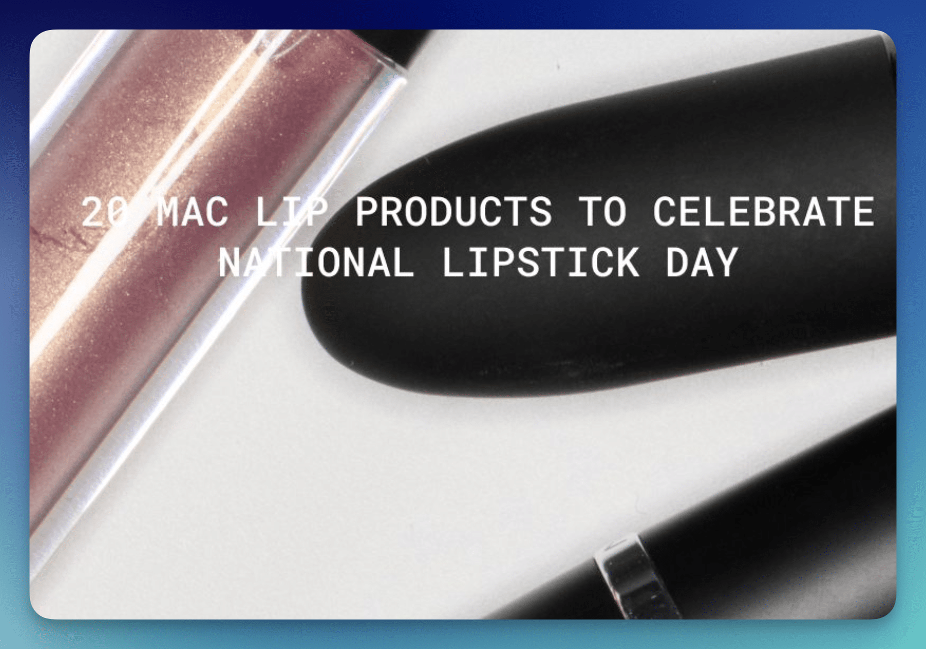 MAC Cosmetics: FREE MACximal Silky Matte Lipstick (July 29)