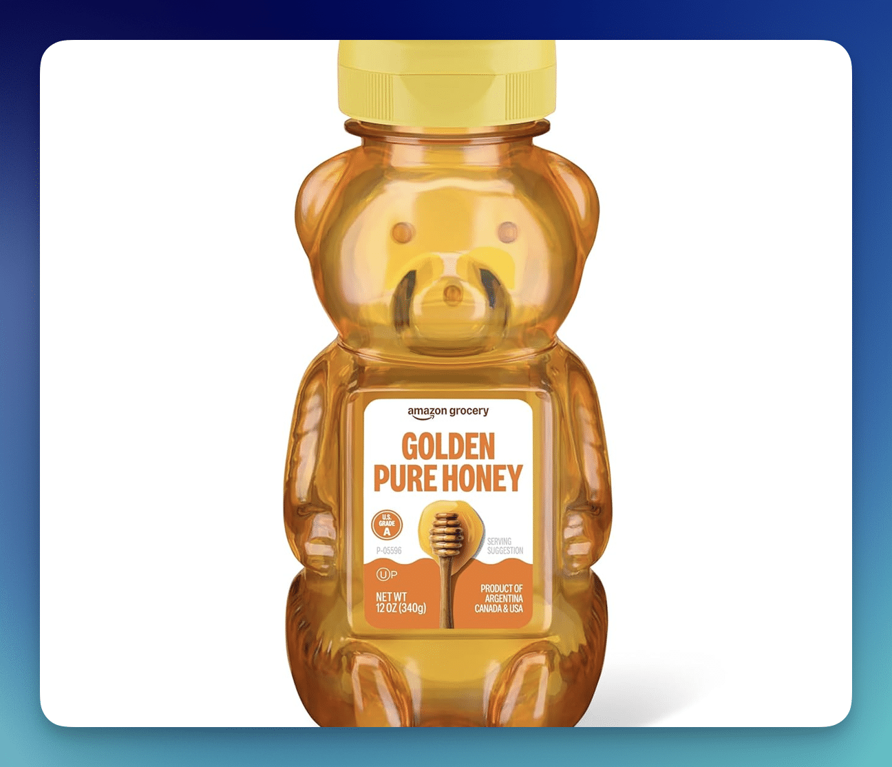 Amazon: Amazon Grocery Golden Pure Honey – Only $2.43