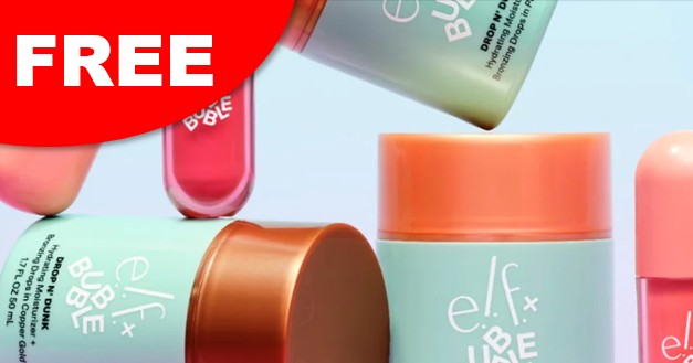 Possible FREE e.l.f. + Bubble Beauty Surprise