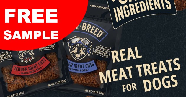 FREE Rare Breed Dog Treats Sample