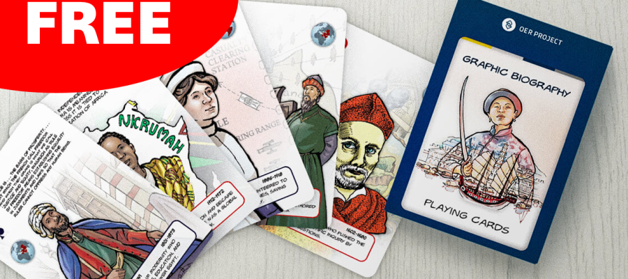 FREE Deck of History Playing Cards for Teachers & Homeschoolers