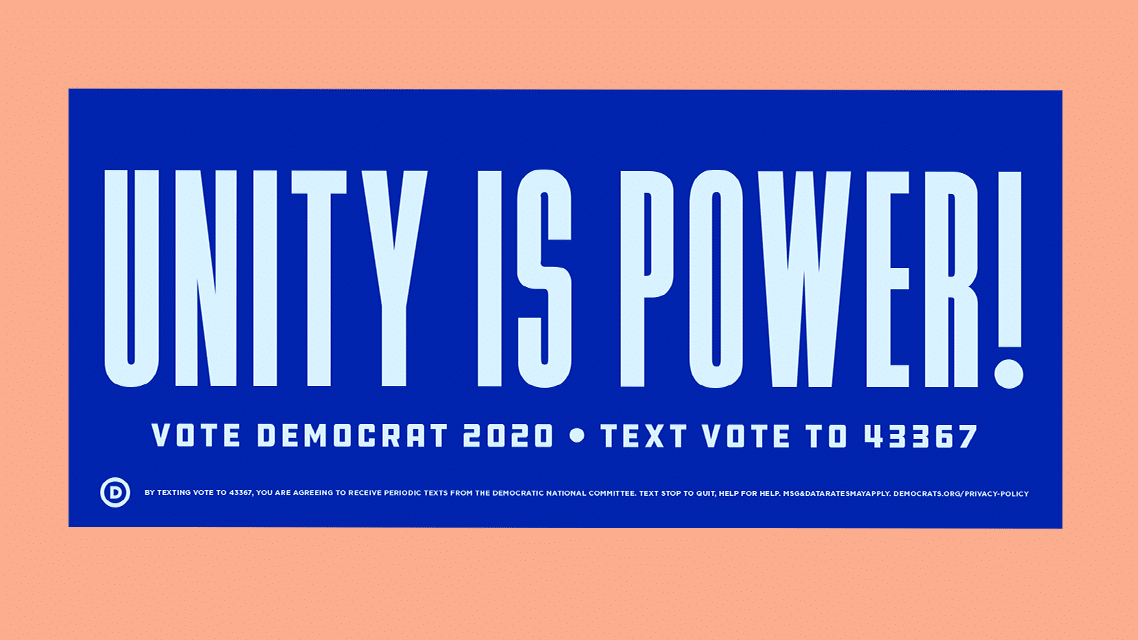 Free “Unity is Power” Sticker