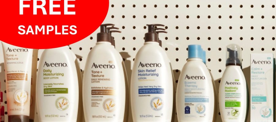 FREE Aveeno Skincare Samples